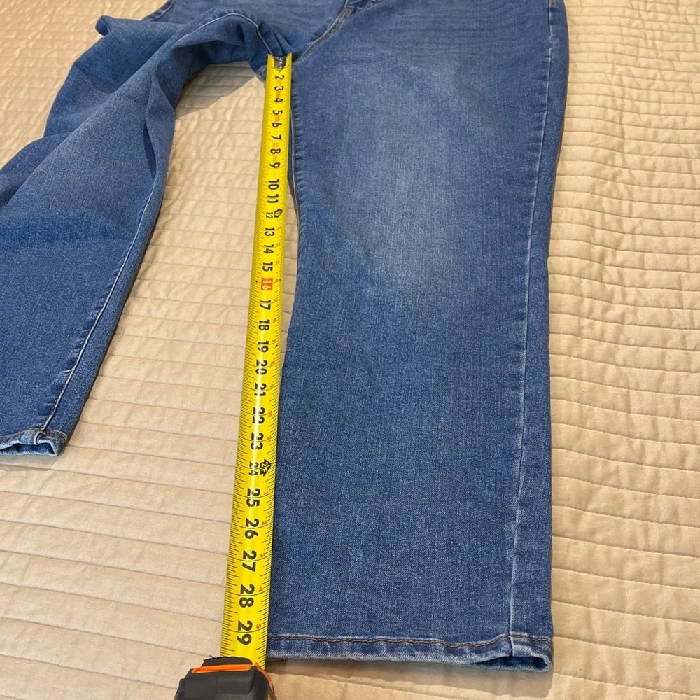 Terra & Sky STRAIGHT WOMENS SIZE 14W  Blue Jeans